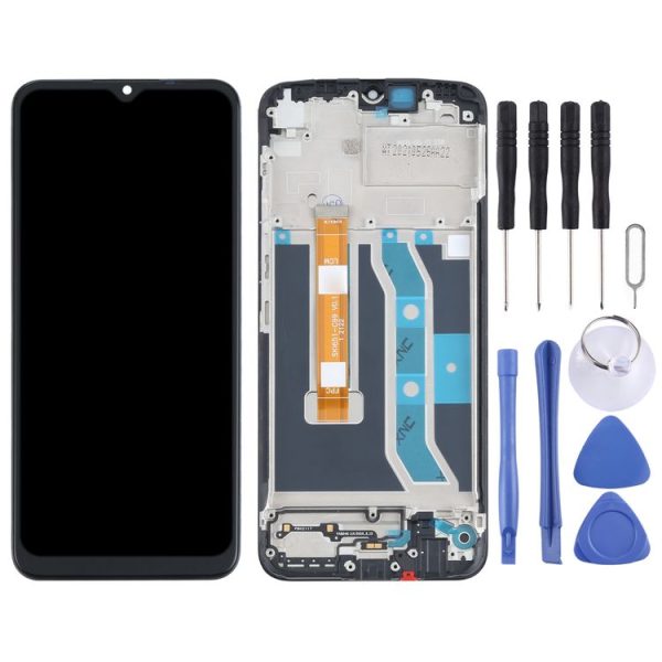 Original LCD Screen and Digitizer Full Assembly with Frame for OPPO Realme C21Y / Realme C25Y - Image 2