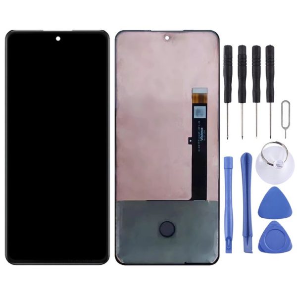 AMOLED Material LCD Screen and Digitizer Full Assembly for ZTE Nubia Red Magic 6R NX666J (Black) - Image 2