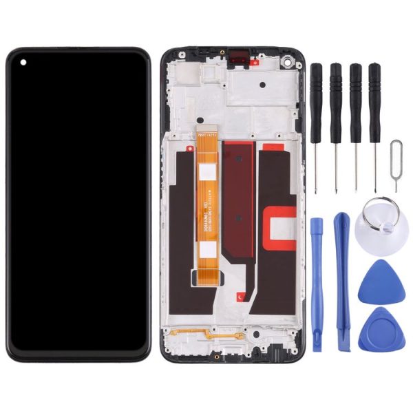 Original LCD Screen and Digitizer Full Assembly with Frame for OPPO A74 5G CPH2197 CPH2263 - Image 2
