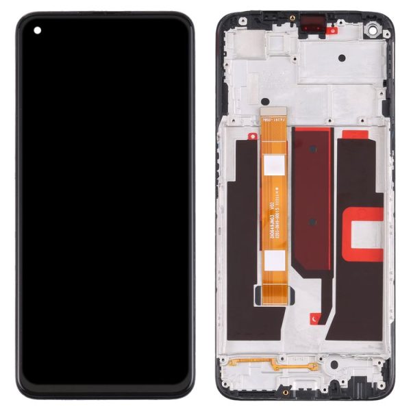 Original LCD Screen and Digitizer Full Assembly with Frame for OPPO A74 5G CPH2197 CPH2263 - Image 3