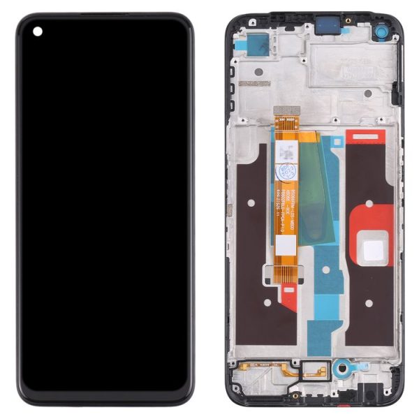 LCD Screen and Digitizer Full Assembly with Frame for OPPO Realme 8i RMX3151 (Black) - Image 3