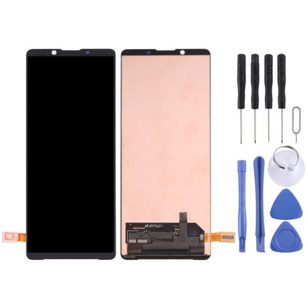 Original OLED LCD Screen For Sony Xperia 1 II with Digitizer Full Assembly - Image 2
