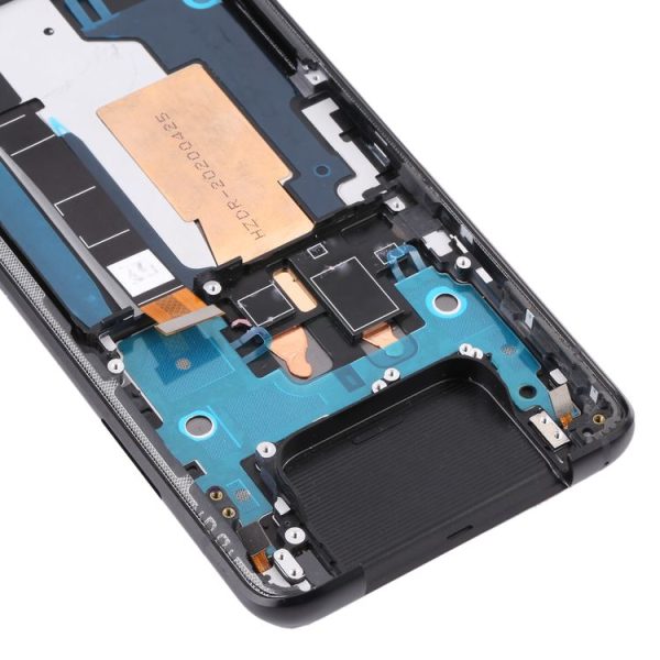 Original 90Hz AMOLED LCD Screen for Asus Zenfone 7 Pro / Zenfone 7 ZS670KS ZS671KS Digitizer Full Assembly with Frame(Black) - Image 5