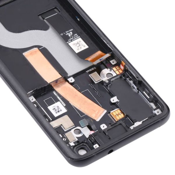 Original AMOLED LCD Screen for Asus Zenfone 8 ZS590KS Digitizer Full Assembly with Frame(Black) - Image 4