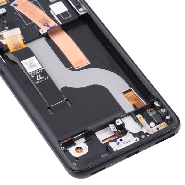 Original AMOLED LCD Screen for Asus Zenfone 8 ZS590KS Digitizer Full Assembly with Frame(Black) - Image 5