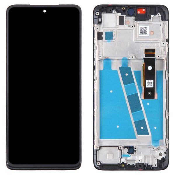Original LCD Screen For Motorola Moto G72 Digitizer Full Assembly With Frame - Image 2