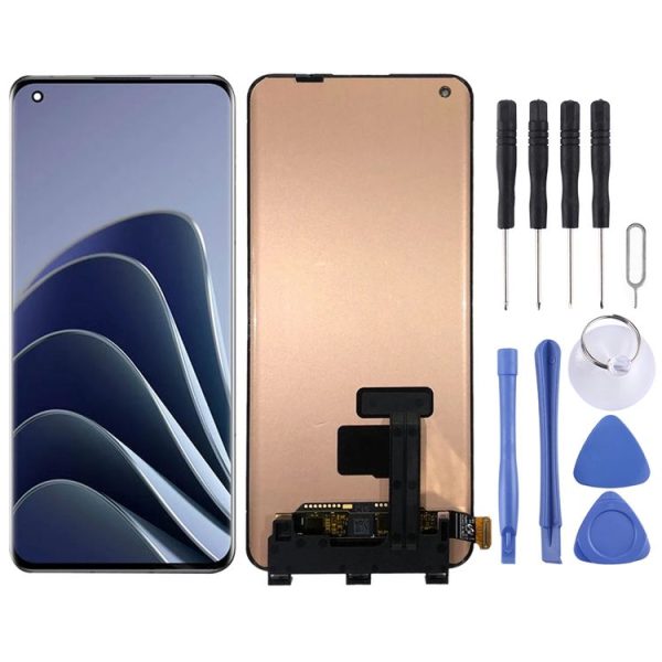 OnePlus 10 Pro NE2210 with Digitizer Full Assembly Original LCD Screen (Black)