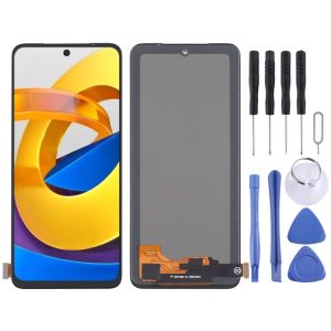 TFT Material LCD Screen and Digitizer Full Assembly for Xiaomi Redmi Note 11 4G / Redmi Note 11S 4G / Poco M4 Pro