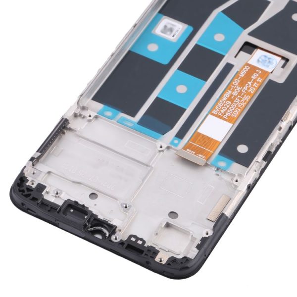 LCD Screen and Digitizer Full Assembly with Frame for OPPO A16 / A16s / A54S - Image 4