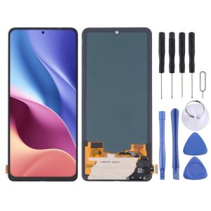 OLED Material LCD Screen and Digitizer Full Assembly For Xiaomi Redmi K40 / Redmi K40 Pro / Redmi K40 Pro+ / 11i / 11X / 11X Pro / Poco F3 / Black Shark 4 / Black Shark 4 Pro / Black Shark 4S / Black Shark 4S Pro