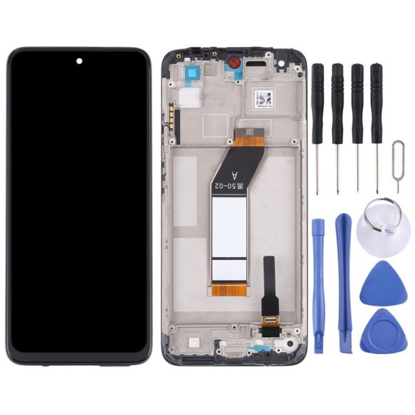 Original LCD Screen and Digitizer Full Assembly with Frame for Xiaomi Redmi Note 11 4G 21121119SC - Image 2