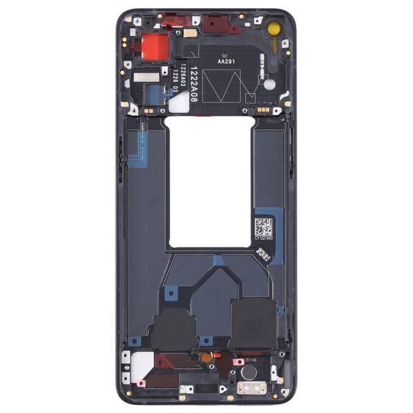 OPPO Reno7 5G China PFJM10 Original Front Housing LCD Frame Bezel Plate (Black) - Image 2