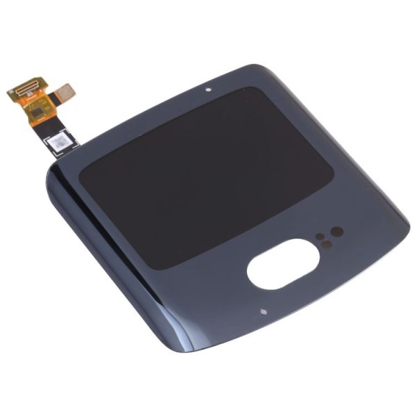Original Secondary LCD Screen for Motorola Razr 5G with Digitizer Full Assembly (Black) - Image 4