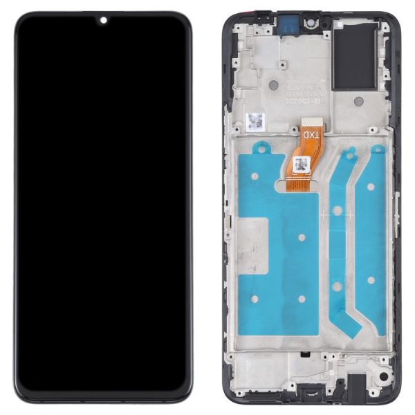 Original LCD Screen for Honor X7 Digitizer Full Assembly with Frame - Image 2