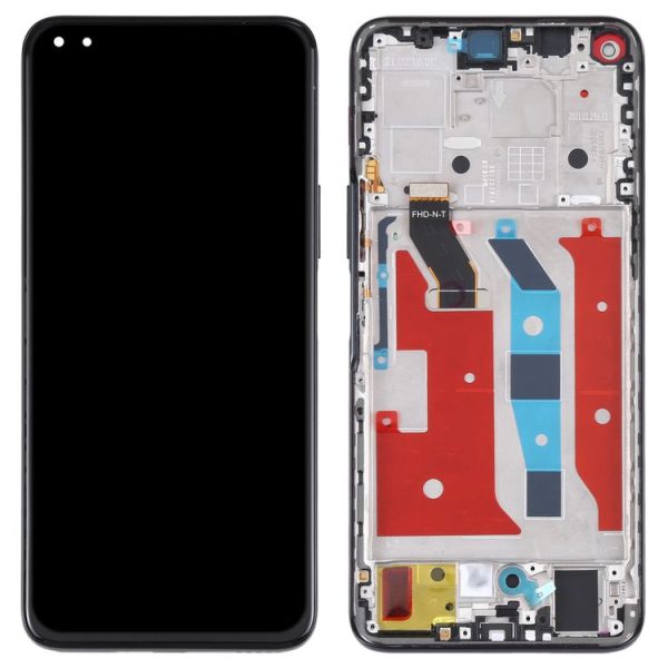 Original LCD Screen for Huawei Nova 8i Digitizer Full Assembly with Frame (Black) - Image 2