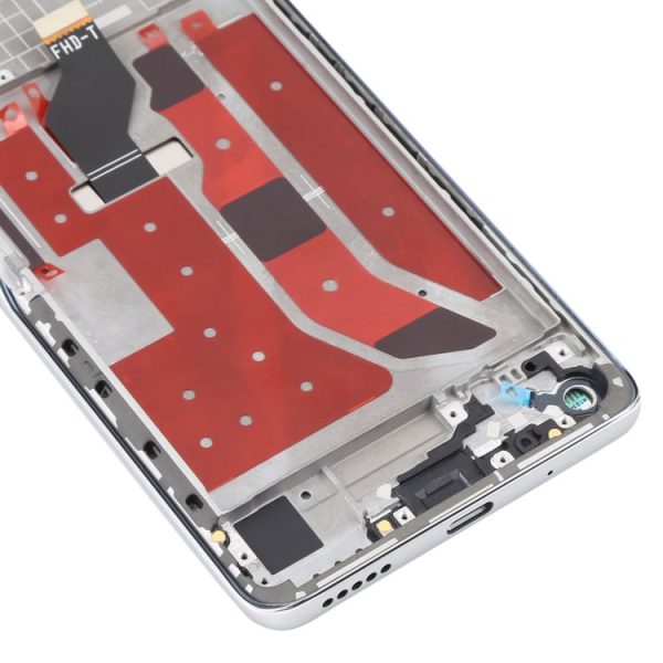 Original LCD Screen and Digitizer Full Assembly with Frame for Huawei Nova 9 SE (Silver) - Image 3