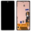 Original LCD Screen For Google Pixel 6A GX7AS GB62Z G1AZG Digitizer Full Assembly with Frame (Black) - Image 2