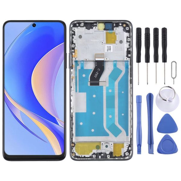 Original LCD Screen For Huawei Nova Y90 / Enjoy 50 Pro Digitizer Full Assembly with Frame (Black)