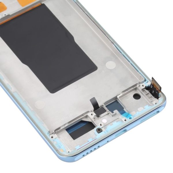 Original AMOLED LCD Screen For Xiaomi Redmi K50 Ultra / 12T / 12T Pro Digitizer Full Assembly with Frame (Blue) - Image 3