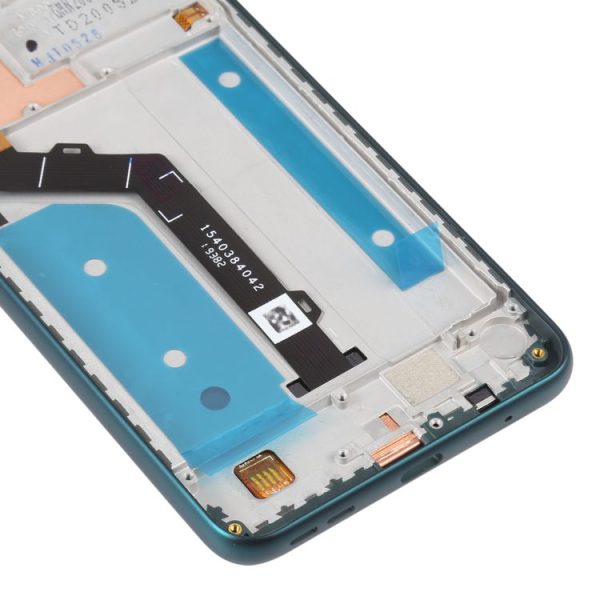 Original LCD Screen For Nokia 7.2 / 6.2 Digitizer Full Assembly with Frame (Green) - Image 4