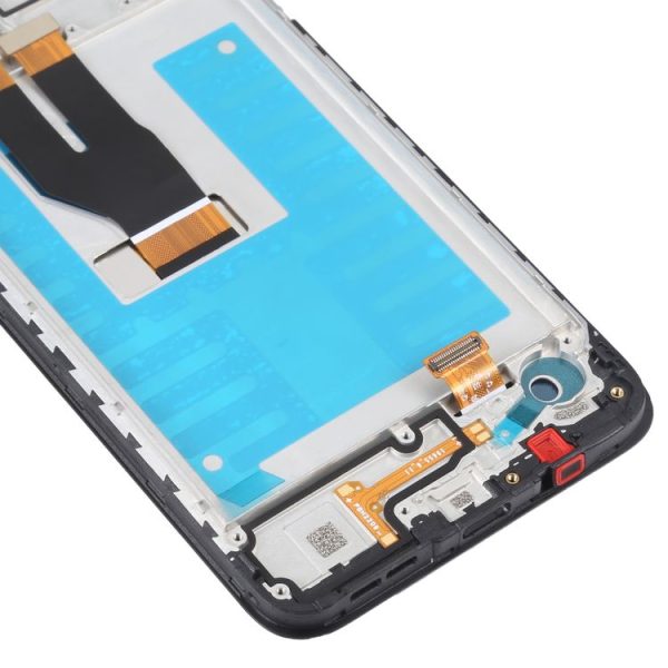 OEM LCD Screen For Nokia G11 / G21 Digitizer Full Assembly with Frame (Black) - Image 4
