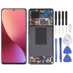 Xiaomi 12 Pro / 12S Pro AMOLED Original LCD Screen Digitizer Full Assembly with Frame (Black)