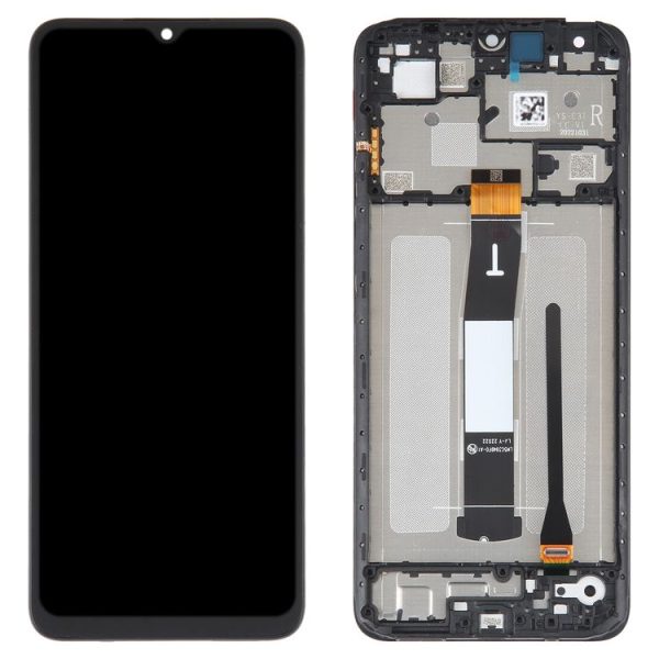 AMOLED Original LCD Screen For Xiaomi Redmi 12C Digitizer Full Assembly with Frame - Image 2