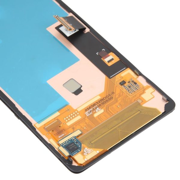 AMOLED LCD Screen For Google Pixel 7 GVU6C GQML3 Digitizer Full Assembly with Frame (Black) - Image 4