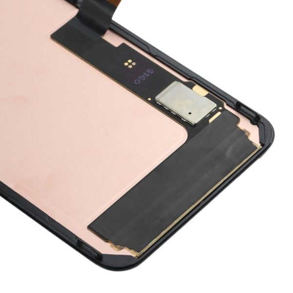OLED LCD Screen For Google Pixel 5 5G Digitizer Full Assembly with Frame (Black) - Image 4