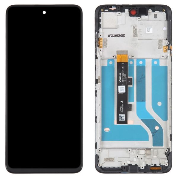 Original OLED LCD Screen For Motorola Edge 20 Fusion / Edge 20 Lite Digitizer Full Assembly with Frame - Image 2