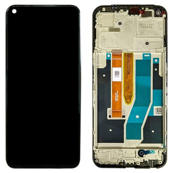 IPS LCD Screen for OnePlus Nord CE 2 Lite 5G CPH2381 CPH2409 Digitizer Full Assembly with Frame (Black) - Image 2