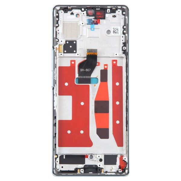Original LCD Screen For Honor 70 Digitizer Full Assembly with Frame (Green) - Image 3
