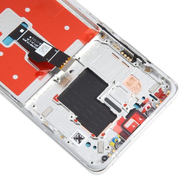Huawei Mate 50 Pro Original LCD Screen Digitizer Full Assembly with Frame (Silver) - Image 5