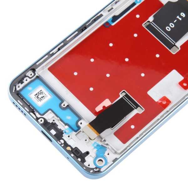 Original LCD Screen For Honor X8a Digitizer Full Assembly with Frame (Blue) - Image 4