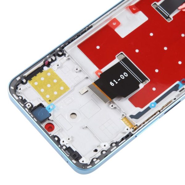 Original LCD Screen For Honor X8a Digitizer Full Assembly with Frame (Blue) - Image 5