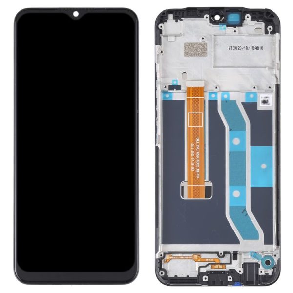 Original LCD Screen and Digitizer Full Assembly With Frame for OPPO Realme C15 RMX2180 (Qualcomm Version) - Image 3