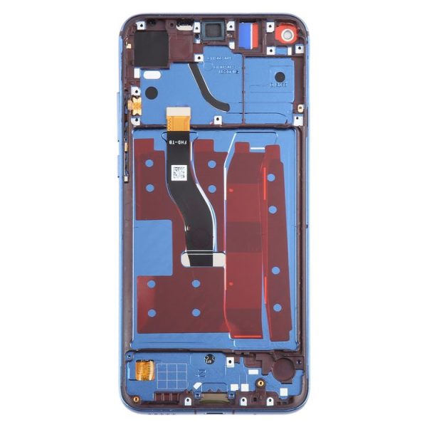 Honor View 20 Original LCD Screen Digitizer Full Assembly with Frame (Blue) - Image 3