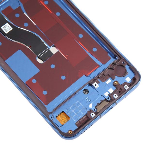 Honor View 20 Original LCD Screen Digitizer Full Assembly with Frame (Blue) - Image 4