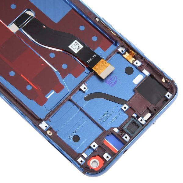 Honor View 20 Original LCD Screen Digitizer Full Assembly with Frame (Blue) - Image 5