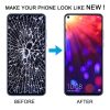 Honor View 20 Original LCD Screen Digitizer Full Assembly with Frame (Blue) - Image 6