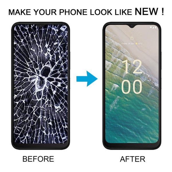 Nokia C32 OEM LCD Screen with Digitizer Full Assembly - Image 7