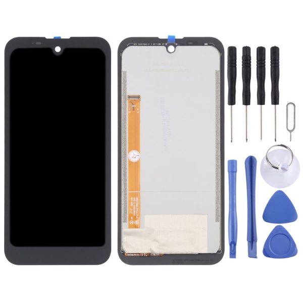 LCD Screen and Digitizer Full Assembly for Doogee S59 (Black) - Image 2