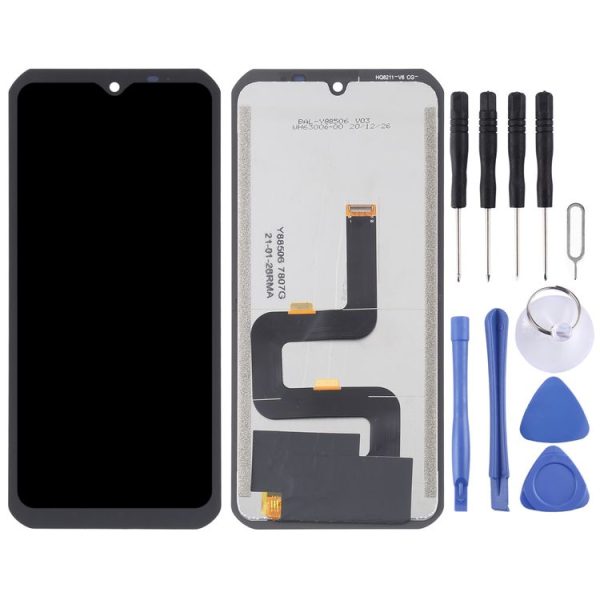 LCD Screen and Digitizer Full Assembly for Doogee S88 Plus (Black) - Image 2