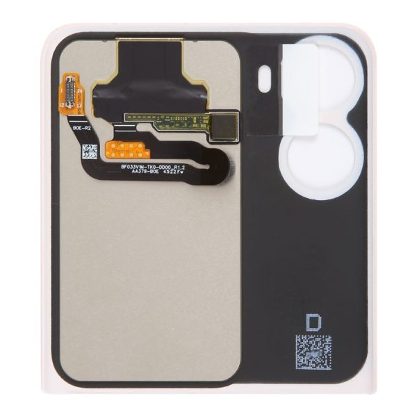 Original LCD Secondary Screen for OPPO Find N2 Flip With Digitizer Full Assembly (White) - Image 3