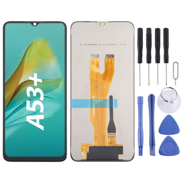 ZTE Blade A53+ LCD Screen with Digitizer Full Assembly (Black)