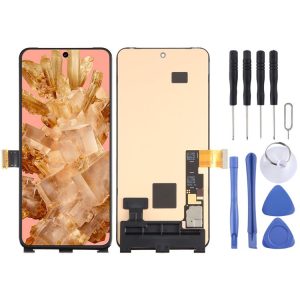 Google Pixel 8 GKWS6 G9BQD Original LCD Screen With Digitizer Full Assembly