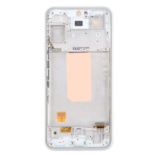 Samsung Galaxy A54 5G SM-A546 6.43 inch OLED LCD Screen Digitizer Full Assembly with Frame (White) - Image 4