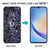 Samsung Galaxy A34 5G SM-A346B OLED LCD Screen Digitizer Full Assembly with Frame - Image 7
