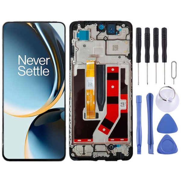 OnePlus Nord N30 5G 2023 CPH2513 LCD Screen Digitizer Full Assembly with Frame (Black)