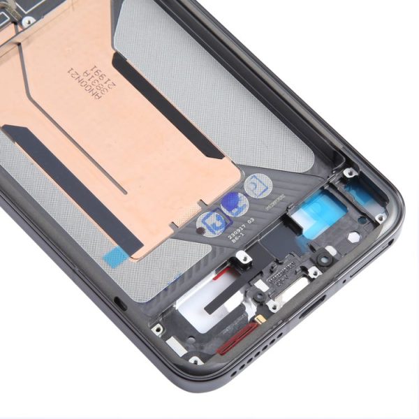 Xiaomi 14 Original Front Housing LCD Frame Bezel Plate (Black) - Image 4
